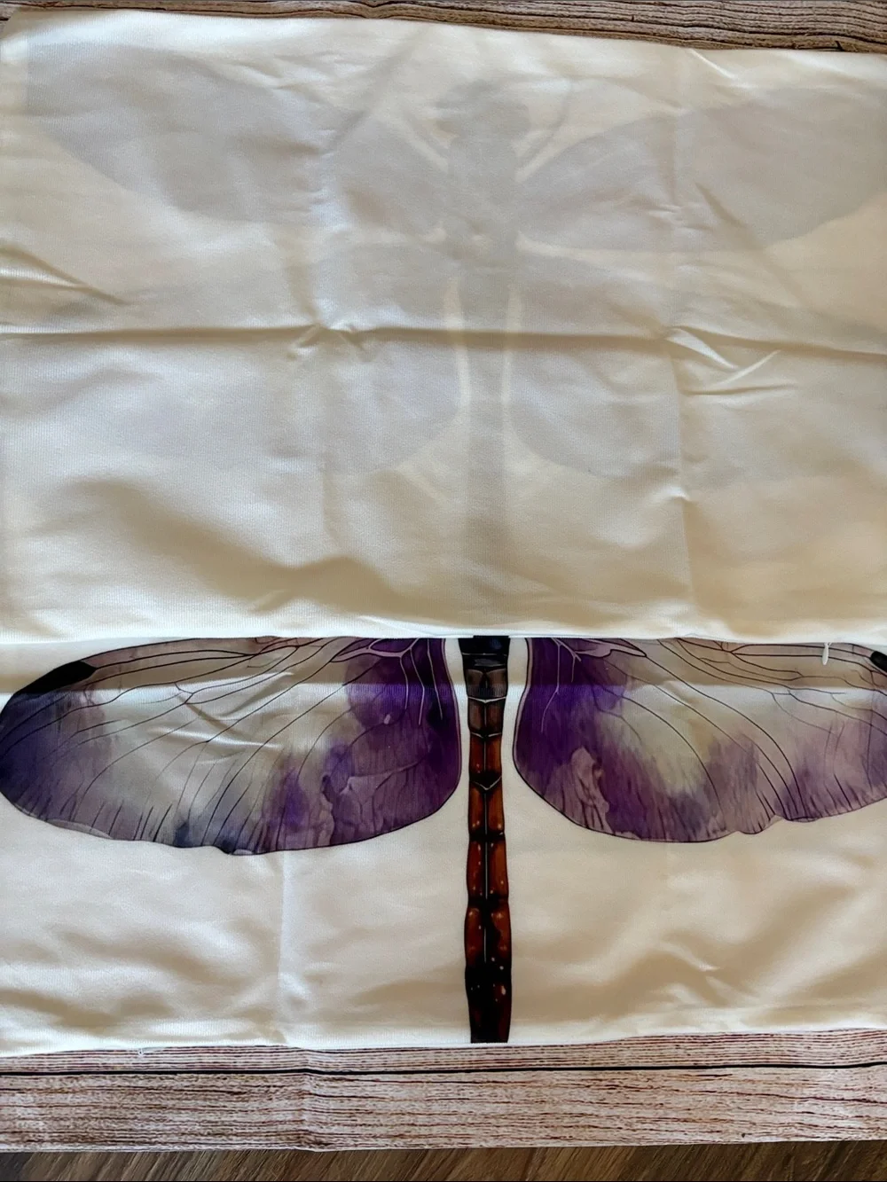 Purple Dragonfly Decorative Pillow Covers - Set of 2